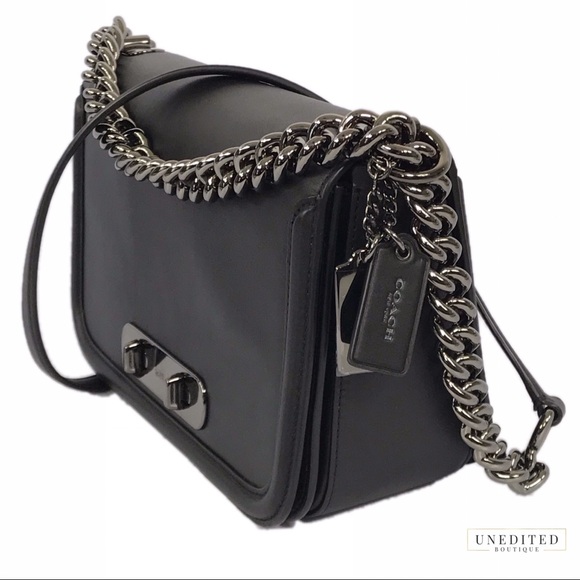 NWT - Womens Glovetan Coach Swagger Shoulder Bag - Picture 4 of 8